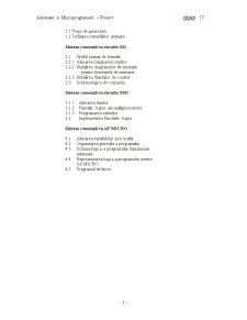Braț manipulator automate și microprogramare - Pagina 2