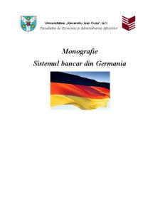 Sistemul Bancar din Germania - Pagina 1
