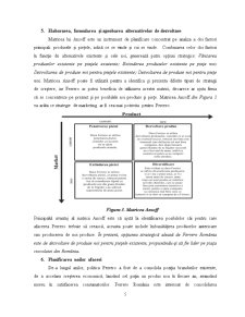 Planificarea Activității de Marketing în Cadrul Companiei Ferrero - Pagina 5