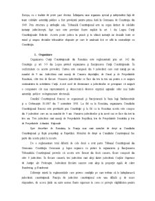 Drept comparat - justiția constituțională în sistemele constituționale ale României, Franței, Germaniei - Pagina 2