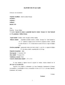 Raport de evaluare al unei proprietăți imobiliare - apartament - Pagina 2
