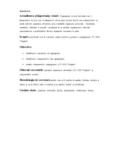 Organizarea Structurală și Analiza Elementelor Componente ale Acesteia - Pagina 2