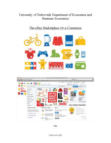 The eBay Marketplace - e-Commerce - Pagina 1