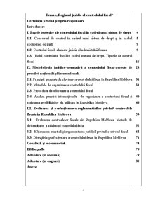 Regimul Juridic al Controlului Fiscal - Pagina 2