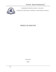 Practică - Banca Românească - Pagina 1