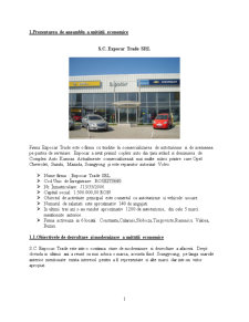 Caiet de practică la SC Expocar Trade SRL - Pagina 1