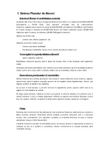 Plan de afaceri - cofetăria choco time - Pagina 3