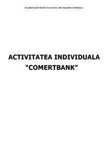 Licențierea băncii ComertBank - Pagina 1