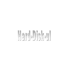 Hard-Disk-ul - Pagina 1