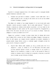 Analiza gradului de îndeplinire a criteriilor de convergență (nominală și reală) de către Bulgaria - Pagina 5