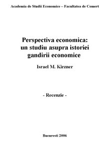 Recenzie Perspectiva Economica - Pagina 1