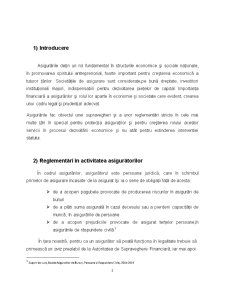 Reglementarea Activității Asigurătorilor și Intermediarilor din Asigurări - Pagina 3
