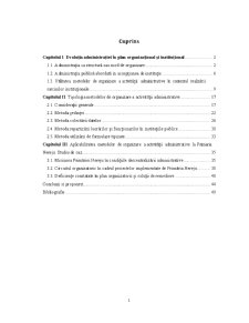 Metode de organizare a activității administrative și eficiența lor - Pagina 1