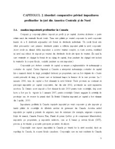 Abordări comparative privind impozitarea profiturilor în țări din America Centrală și de Nord (și analiza de impact) - Pagina 5