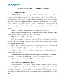 Fundamentarea prețului produselor pe exemplul firmei Apa Serv SA Piatra Neamț - Pagina 3