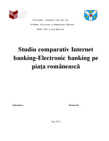 Comparație electronic banking și internet banking - Pagina 1