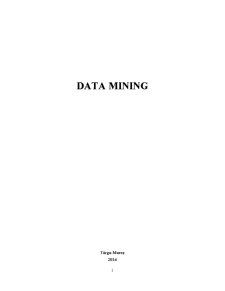 Data mining - Pagina 1