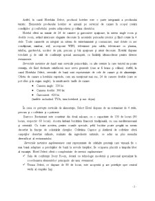 Studiu de caz - analiza hotelului Select Grup din Iași - Pagina 3
