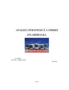 Analiza strategică a firmei Atlassib SRL - Pagina 1