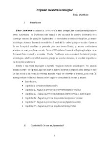 Regulile metodei sociologice de Emil Durkeim - Pagina 2