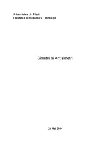 Simetrii și antisimetrii - Pagina 1