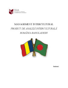 Analiză interculturală românia-bangladesh - Pagina 1
