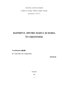 Raportul dintre Marta și Maria în creștinism - Pagina 2