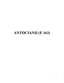 Antocianii - Pagina 1
