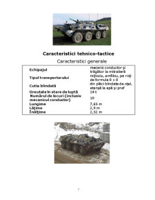 Destinația, caracteristicile tehnico-tactice ale mașinilor blindate armatelor străine - Pagina 5