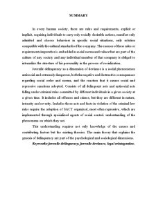 Dimensiunea Juridică a Reintegrării Delicvenților Minori - Pagina 4