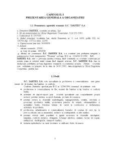 Proiecte economice - sistemul informațional al contabilității generale la firma Iasitex SA Iași - Pagina 3