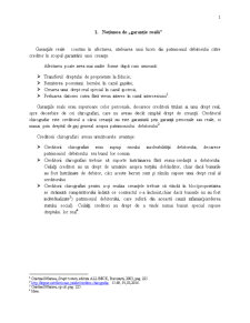 Garanții reale în dreptul român - Pagina 1