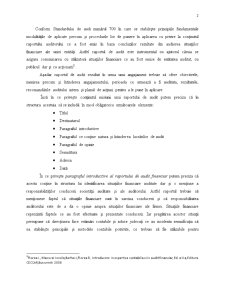 Raportul de audit financiar - Pagina 2