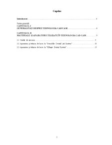Evaluare gradul de finisare a suprafețelor lucrărilor CAD-CAM - Pagina 1
