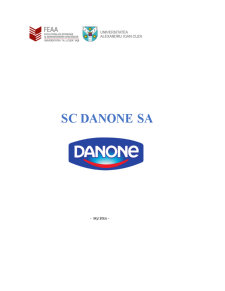 Politică de preț - Danone - Pagina 1