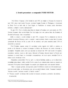 Fundamentarea prețului produselor la Compania Ford Motors - Pagina 3