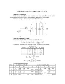 SCS - Amplificator cu Circuite Cuplate - Pagina 1