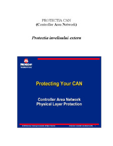 Protecția CAN BUS - Pagina 1