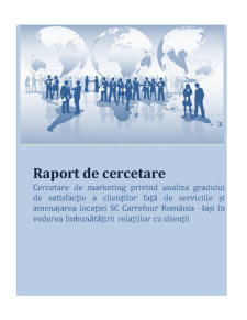 Raport de cercetare cantitativă - Carrefour Iași - Pagina 1