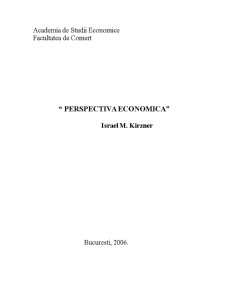 Recenzie perspectivă economică - Pagina 1