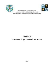 Analiza datelor statistice din Vaslui - Pagina 1