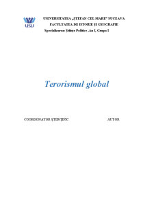 Terorismul global - Pagina 1