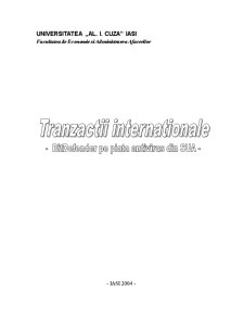 Tranzacții internaționale - Pagina 1