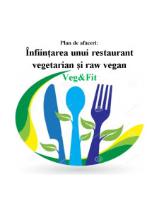 Înființarea unui restaurant vegetarian și raw vegan - Pagina 1