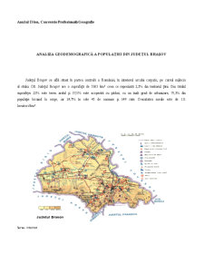 Analiza geodemografică a populației din județul Brașov - Pagina 1