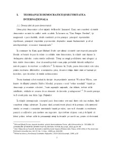 Teoria păcii democratice și securitatea internaționala - Pagina 4