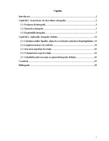Integrale definite - Aplicații - Pagina 1
