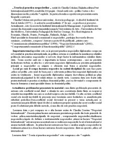 Recenzie Claudia Crăciun - Teoria și practica negocierilor - Pagina 2
