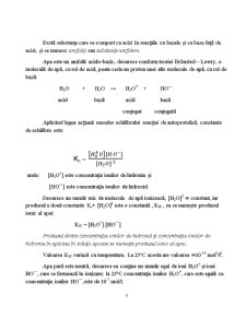 Calculul pH-ului soluțiilor de acizi și baze tari - Pagina 5