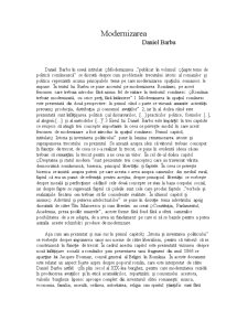 Recenzie - Modernizare, Daniel Barbu - Pagina 1